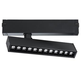 Трековый светильник Lightstar Teta 205317 9Вт LED чёрный для однофазного трека