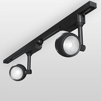 Трековый светильник Elektrostandard Oriol a047368 LTB48 12Вт LED чёрный для однофазного трека