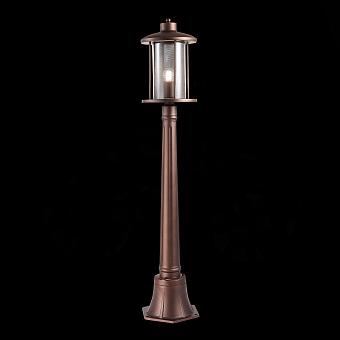 Светильник ландшафтный ST Luce LASTERO SL080.415.01 60Вт IP54 E27 тёмный кофе