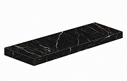 Плитка для ступеней Atlas Concord Россия Allure 620070001786 Imperial Black Scalino  Angolare Sx Lap 33х160см 0,528кв.м. лаппатированная