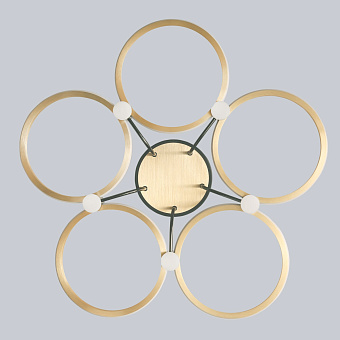 Люстра потолочная De Markt Вальтер 551012805 77Вт 1 лампочек LED