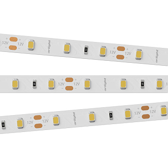 Светодиодная лента Arlight RT 2-5000 12V Warm3000 7,2Вт/м 5000мм IP20 тёплый свет