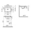 Раковина встраиваемая снизу VITRA S20 5474B003-0618 50х16,5см