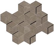 Керамическая мозаика Atlas Concord Италия Marvel Edge AEPF Gris Supreme Mosaico 3D 30,5х26,4см 0,48кв.м.