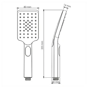Душевая система WASSERKRAFT Alme A16590 хром
