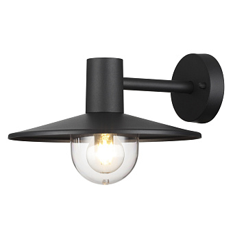 Светильник фасадный Odeon NATURE 4833/1W 40Вт IP44 E27 чёрный