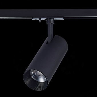Трековый светильник ST Luce MONO ST350.446.20.36 20Вт LED матовый чёрный для однофазного трека