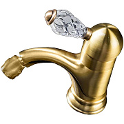 Смеситель для биде Boheme Crystal 306-CRST бронза