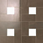 Декор Atlas Concord Италия Marvel ASL9 Bronze Cassettone Lap. 45х45см 0,81кв.м.