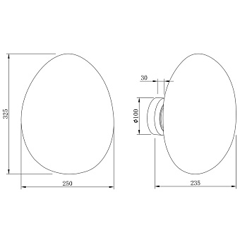 Светильник настенный Maytoni Roca MOD004WL-L5W3K 5Вт LED