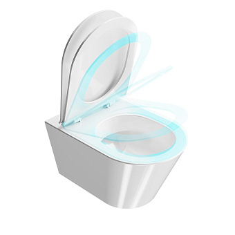 Сиденье для унитаза KERAMA MARAZZI PLMR.seat.02\WH с микролифтом