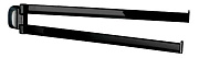 Полотенцедержатель Gedy Stelvio ST23(14) чёрный матовый 34см