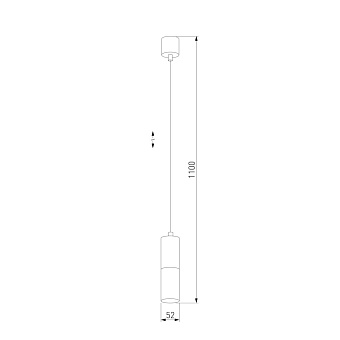 Светильник подвесной TK Lighting Elit 4366 50Вт GU10