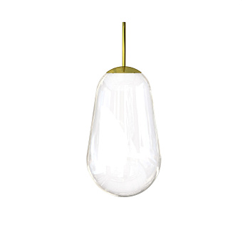 Плафон Nowodvorski Cameleon Pear M 8533 515х220мм прозрачный