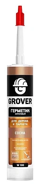 Герметик акриловый Grover W100 сосна 0,3л
