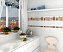 Бордюр KERAMA MARAZZI 130 белый карандаш 1,5х20см 0,12кв.м.