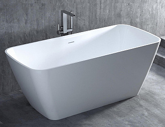 Ванна каменная SALINI AGATHA 100221M S-Stone матовая 180х81см отдельностоящая
