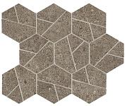 Керамическая мозаика Atlas Concord Италия Boost Stone A7CX Taupe Mosaico Hex. 25х28,5см 0,428кв.м.
