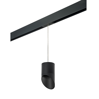 Трековый светильник Lightstar Rullo PRORP348787 15Вт GX 5.3 чёрный для однофазного трека