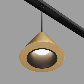 Магнитный трековый светильник Elektrostandard Slim Magnetic 85039/01 5Вт LED латунь
