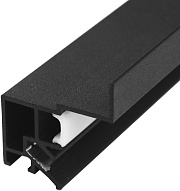 Профиль для светодиодной ленты ST Luce ST038.429.01 2000мм чёрный