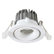 Светильник точечный встраиваемый Arte Lamp APERTURA A3310PL-1WH 10Вт LED