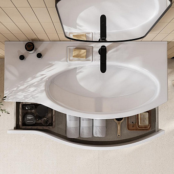Раковина накладная KERAMA MARAZZI Riva RV.wb.100Rh 100х48см