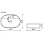 Раковина накладная Ceramica Nova ELEMENT CN6035 60х40см