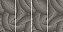 Декор ABK Wide and Style PF60005542 D+ Cp Twist Grey 240х120см 11,52кв.м.