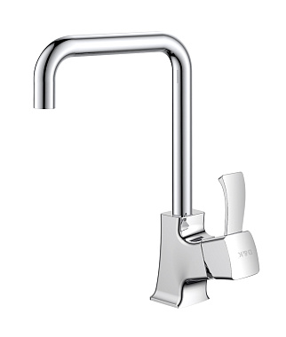 Смеситель для кухни D&K Rhein.Bach DA1472401 высокий излив хром