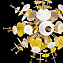 Светильник подвесной Loft It Avenir 10137/600 Gold 60Вт G9