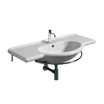 Раковина подвесная SIMAS Top E Lavabi D'Arredo TOP 60 bi*1 105х51см
