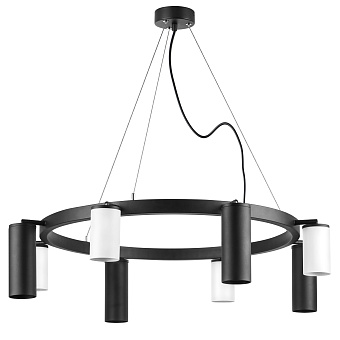 Люстра подвесная Lightstar Rullo LR018364874 400Вт 8 лампочек GU10