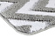 Коврик для ванной FIXSEN River FX-5004K 50х80см серый