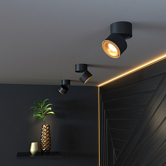 Светильник точечный накладной Elektrostandard Klips a050528 DLR031 15Вт LED