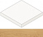 Плитка для ступеней Atlas Concord Италия Exence AMBA Almond Scalino Angolare SX 33х33см 0,109кв.м. неполированная