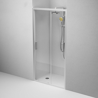 Душевая дверь AM-PM Gem W90G-100-1-195MT 195х100см стекло прозрачное