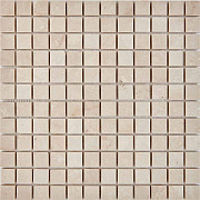 Мозаика PIXEL Каменная PIX235 Cream marfil мрамор 30,5х30,5см 0,93кв.м.