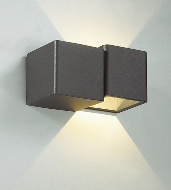 Светильник фасадный Novotech STREET 357400 3Вт IP54 LED серый