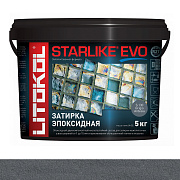 Эпоксидная затирка LITOKOL STARLIKE EVO серый шифер 5кг