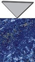 Вставка Atlas Concord Италия Marvel MD1M Ultramarine Corner A.E. 1,4х1,4см 0,004кв.м.