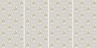 Декор ABK Wide and Style PF60003414 D+ Cp Fiori Oro 240х120см 11,52кв.м.