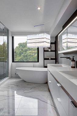 Люстра подвесная Lucia Tucci RUMBA 1073.36 chrome 540Вт 36 лампочек G4