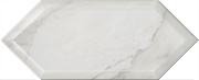 Настенная плитка KERAMA MARAZZI Келуш 35009 грань белый глянцевый 14х34см 0,709кв.м. глянцевая