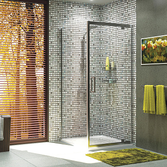 Угловое ограждение WASSERKRAFT Berkel 48P19 200х100см стекло прозрачное