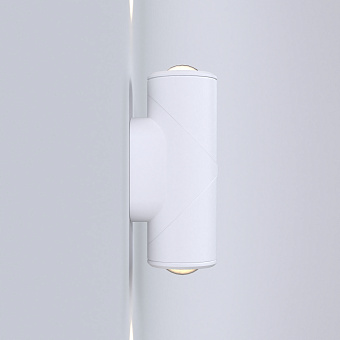 Светильник ландшафтный Elektrostandard Gira a056269 35127/D 10Вт IP65 GU10 белый