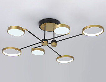Люстра потолочная Ambrella COMFORT LineTech FL5157 84Вт 6 лампочек LED