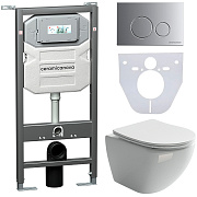 Инсталляция с унитазом Ceramica Nova CN4002_1001M_1000