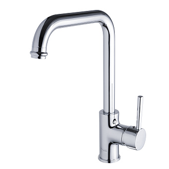 Смеситель для кухни Maxonor PL4087 поворотный излив хром
