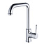 Смеситель для кухни Maxonor PL4087 поворотный излив хром
